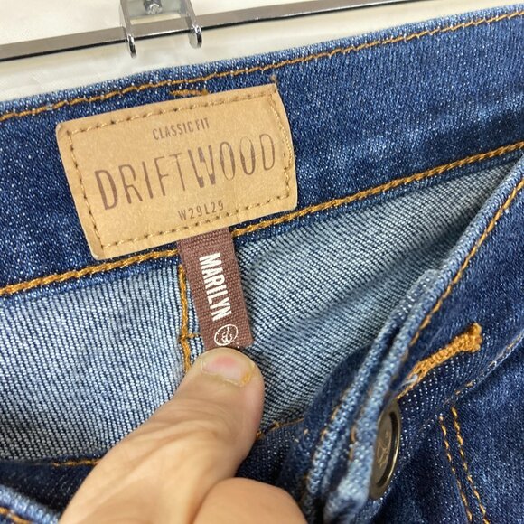 Driftwood Womens Sz 29 Embroidered Jeans Aztec Boho Southwestern Tribal Native - Picture 4 of 7